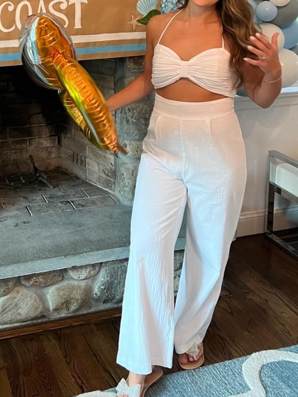 White Jumpsuit